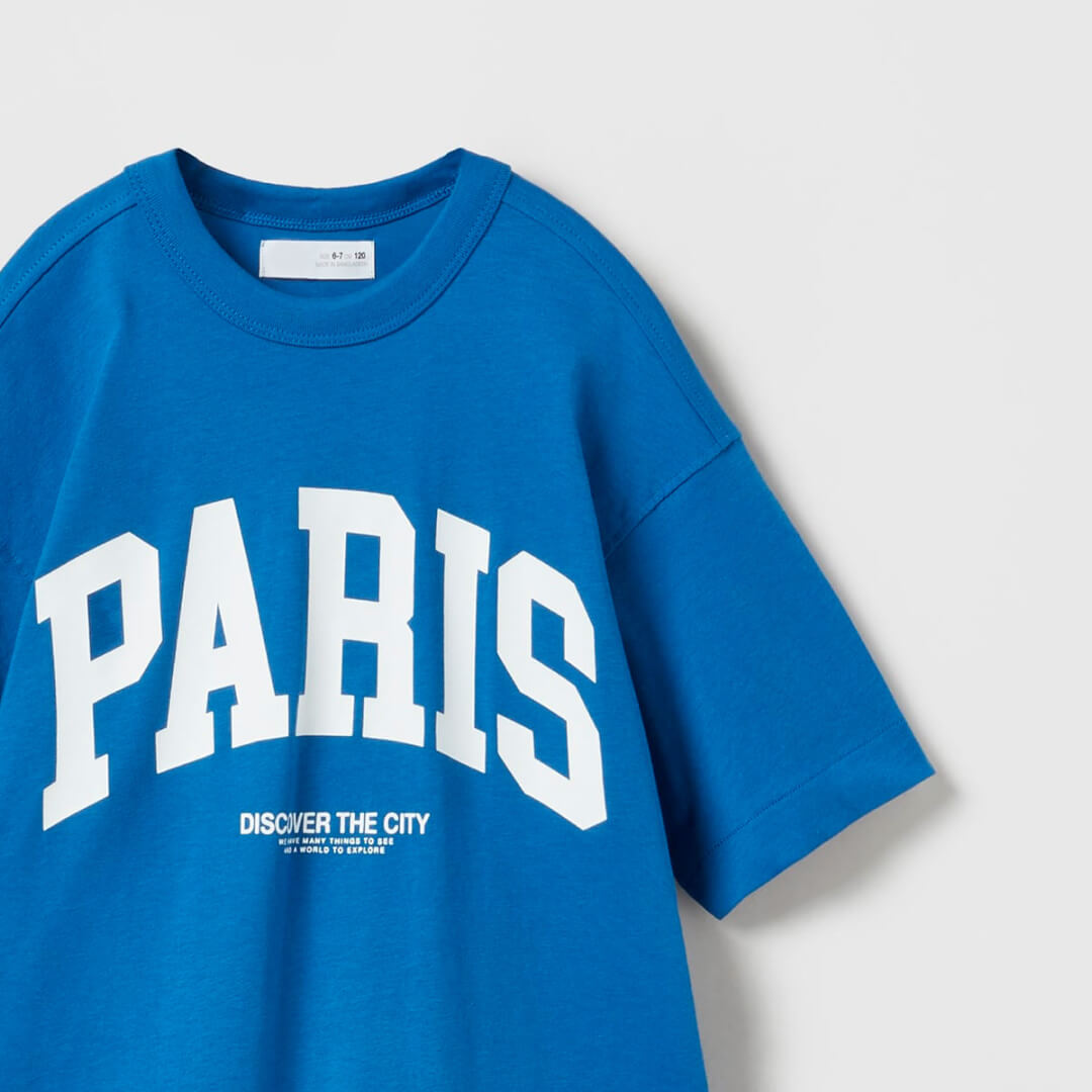 T-SHIRT WITH PRINT