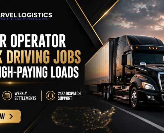 operator truck driving jobs