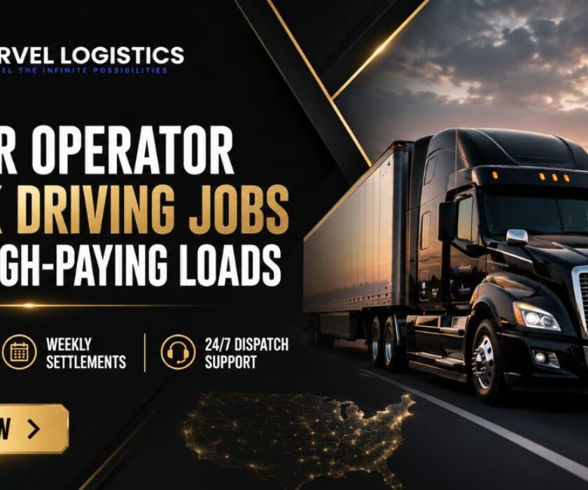 operator truck driving jobs