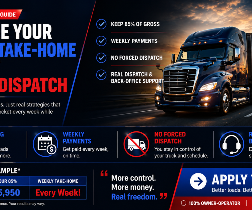 Weekly Take-Home Without Forced Dispatch
